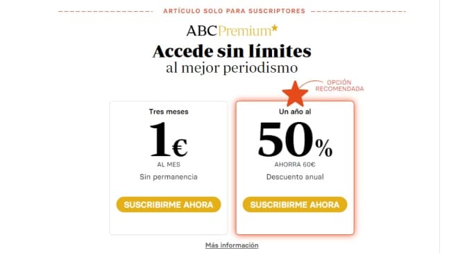 ABC premium subscription