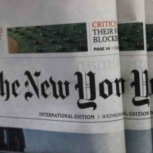 New York times newspaper