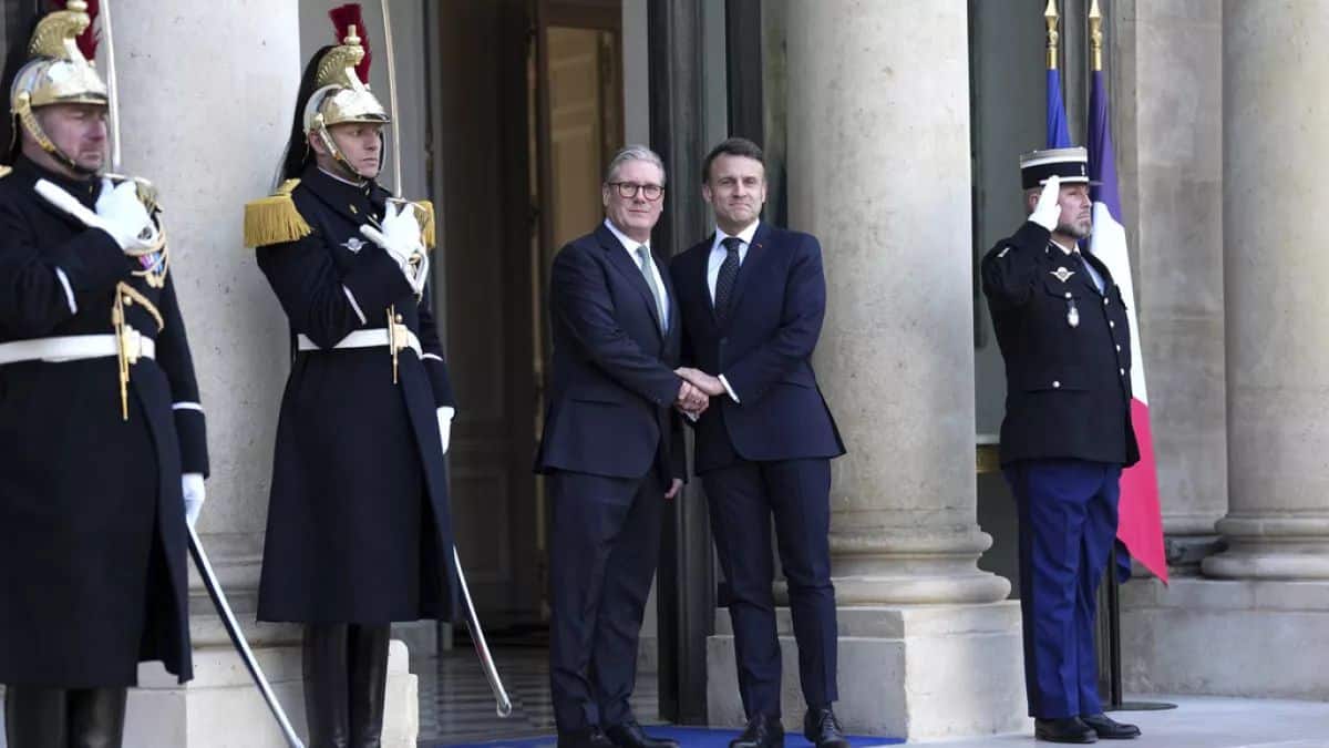 Macron and Starmer invited to White House for Ukraine talks