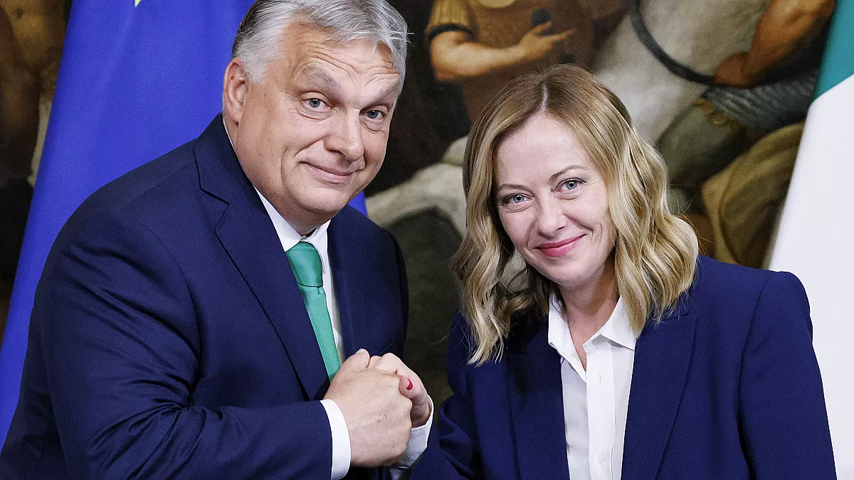 Meloni reaffirms alignment with Orbán on Europe’s political direction
